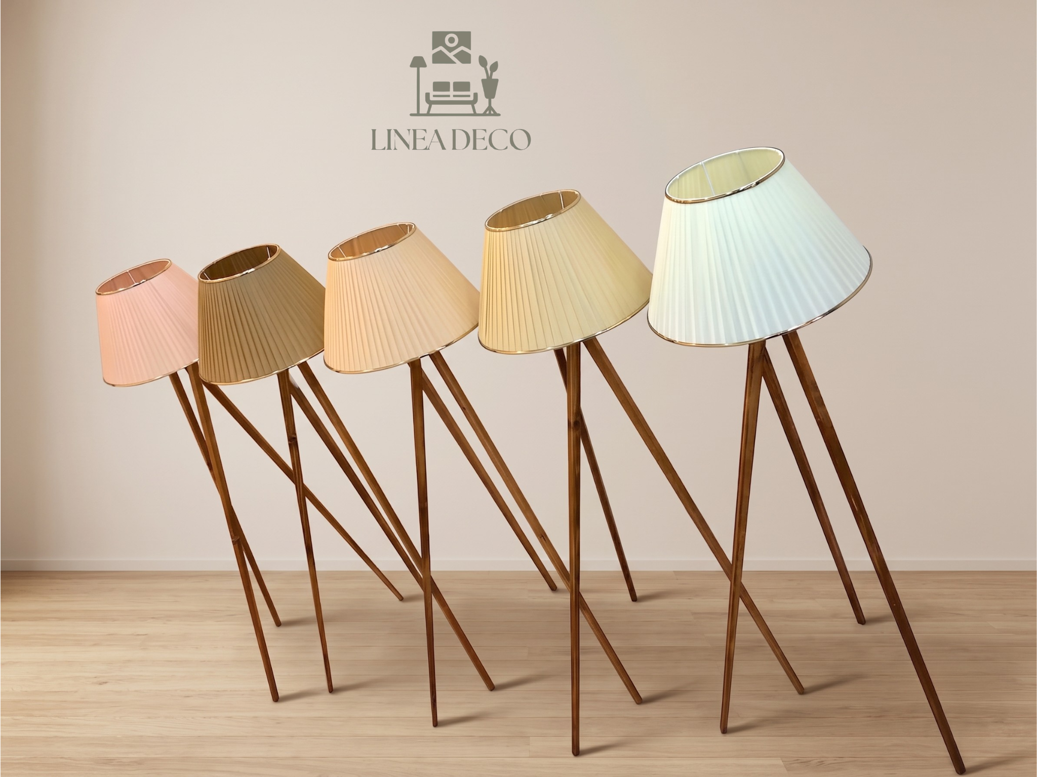 Lampadaire trepied