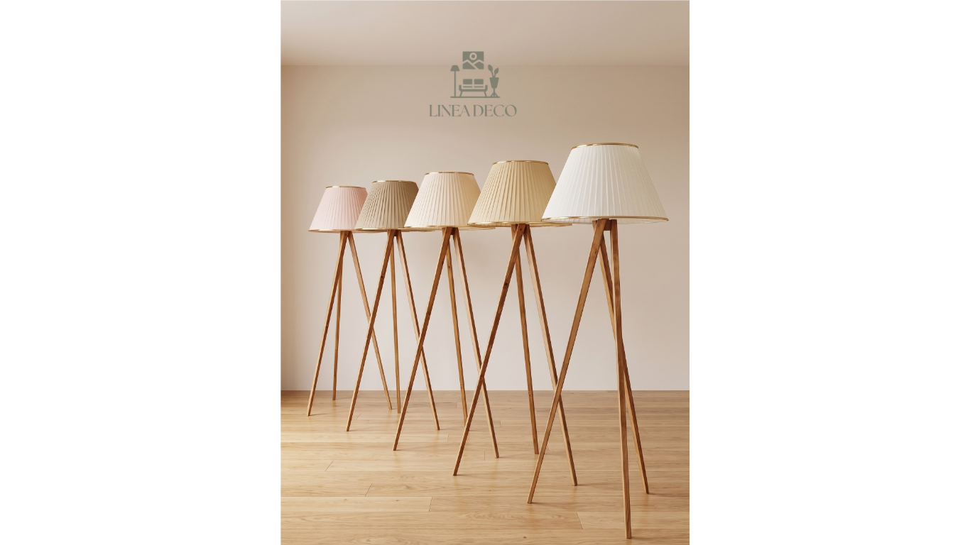 Lampadaire trepied